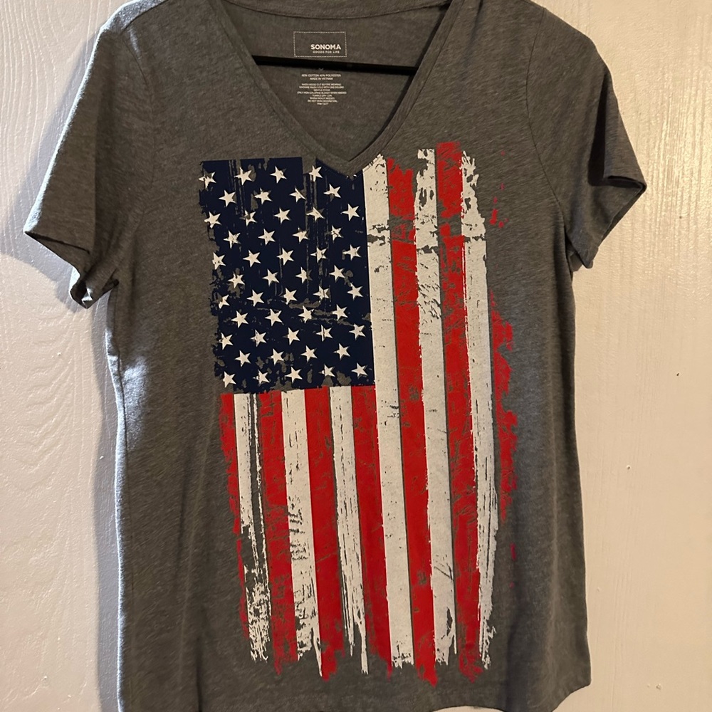 American Flag Tee